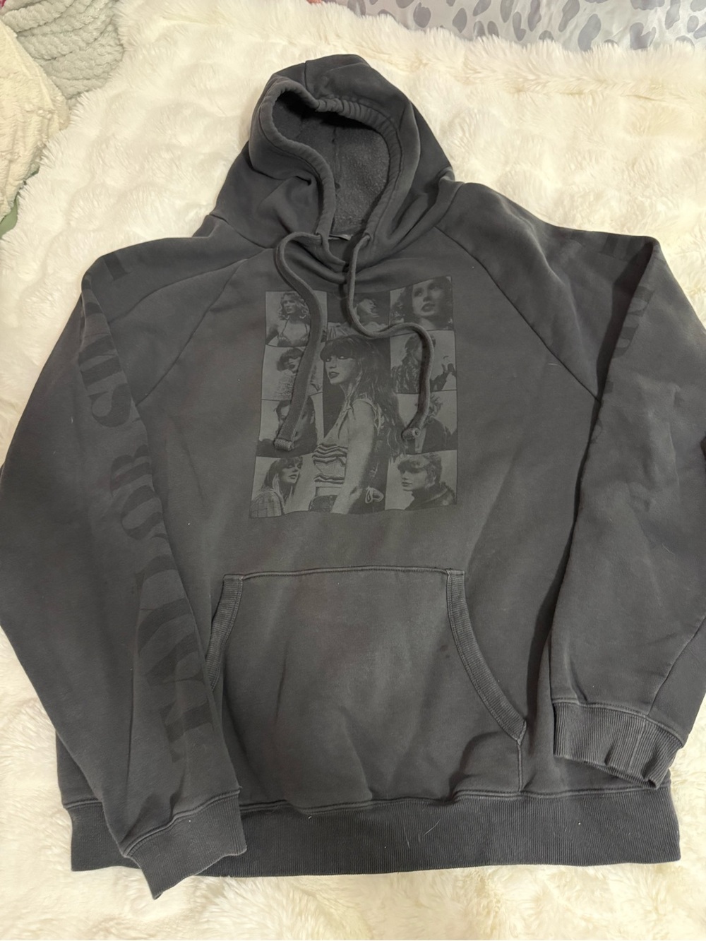 Taylor Swift Black Photo Collage Pullover Hoodie